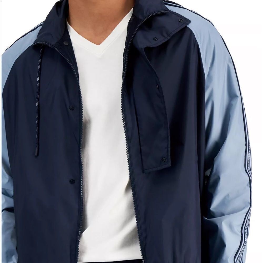 MICHAEL KORS Men's Colorblocked Track Jacket XL - Picture 6 of 8